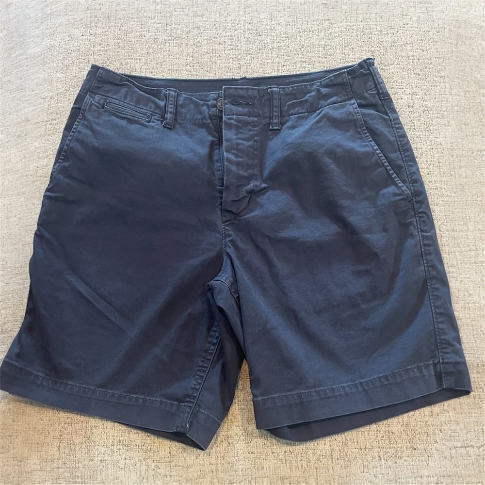 American Eagle Outfitters Navy Flat Front Men’s Shorts
